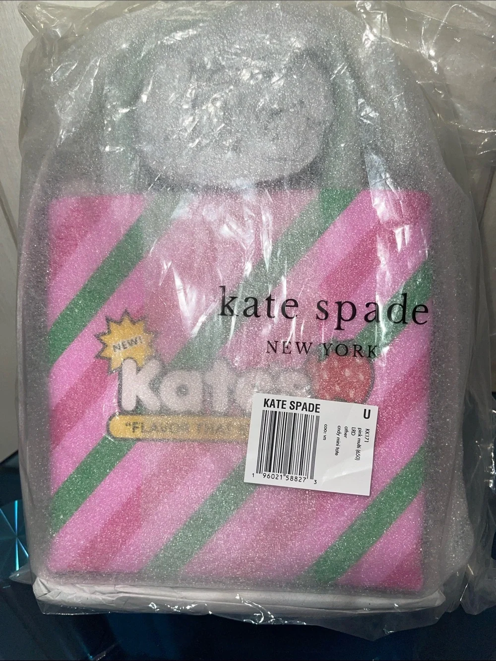 $329 Kate Spade ♠️ Bubble Gum Mini Tote Crossbody Leather NWT Novelty Designer - Picture 9 of 9